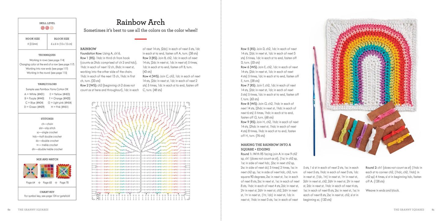 Modern Guide To Granny Squares Book By Celine Semaan
