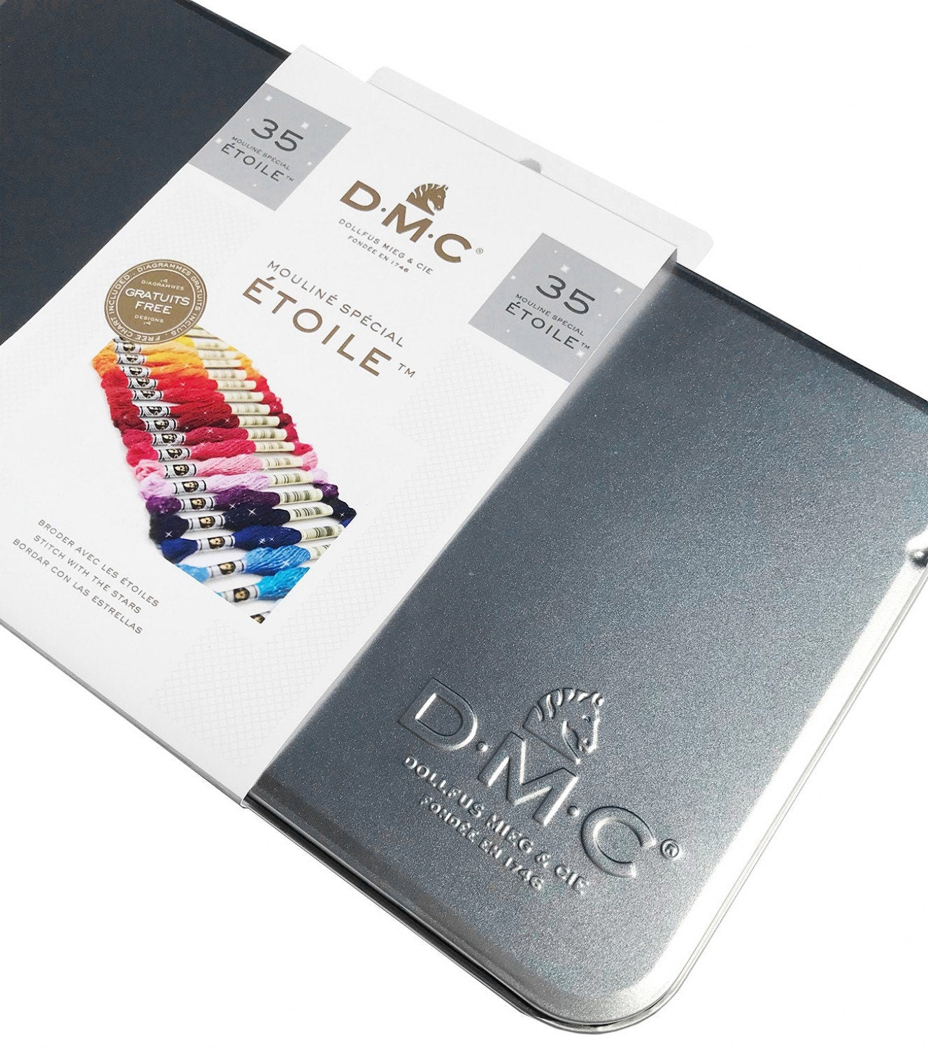 Etoile Collectors Tin - NEW DMC Embroidery Floss