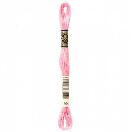 DMC Six Strand Embroidery Floss - 891 - 892 - 893 - 894
