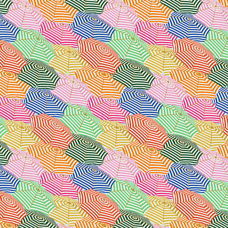 PBS Fabrics - Endless Summer - Beach Umbrellas - 12026409