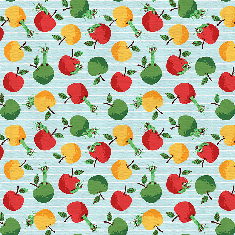 PBS Fabrics - Book Worm - Apple Worms - 12026520