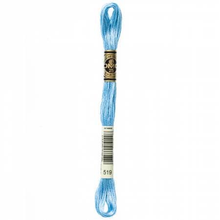 DMC Six Strand Embroidery Floss - 500 - 501 - 502 - 503 - 505 - 517 - 518 - 519