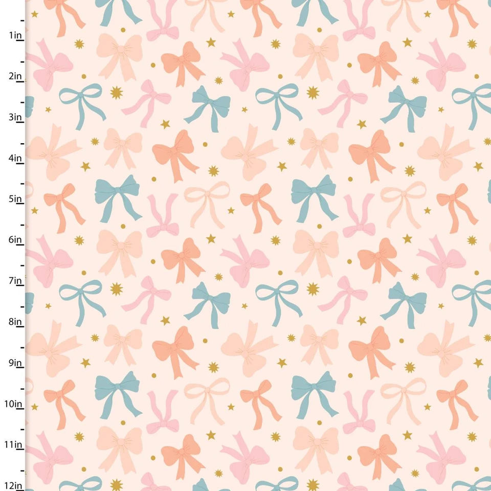 Studio E - 3 Wishes - Let's Pop The Bubbly - Tied The Knot Bows Sparkles - 3LCPOPTHEBUB-24687-CRL