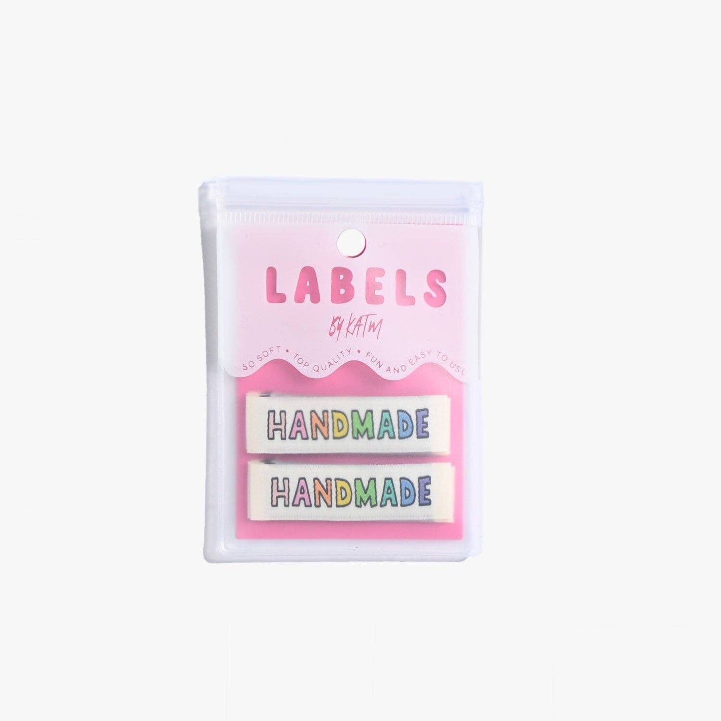 Kylie and the Machine Handmade Rainbow Woven Labels - 1 Pack