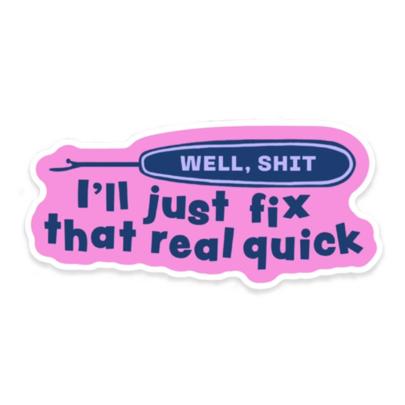 Kati Cupcake - I'll Fix That - 1 Sticker