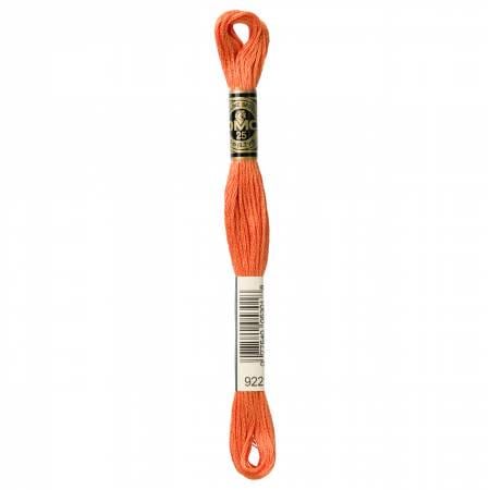 DMC Six Strand Embroidery Floss - 915 - 917 - 918 - 919 - 920 - 921 - 922