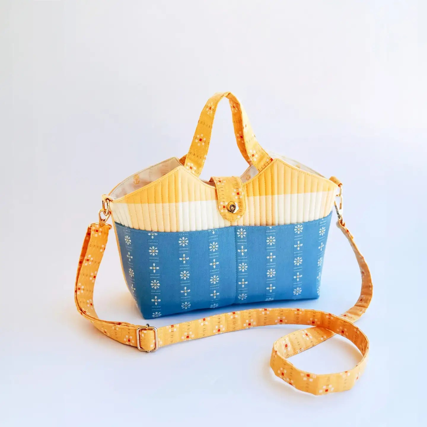 Hopscotch Handbag Kit and Pattern By Zakka Workshop