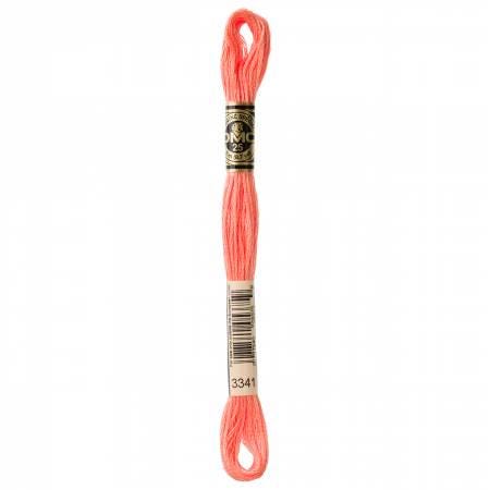 DMC Six Strand Embroidery Floss - 3064 - 3072 - 3078 - 3325 - 3326 - 3328 - 3340 - 3341