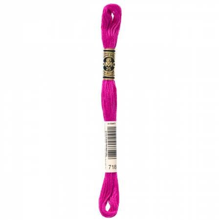 DMC Six Strand Embroidery Floss - 699 - 700 - 701 - 702 - 703 - 704 - 712 - 718