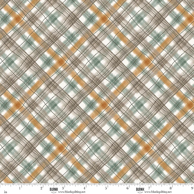 Blank Quilting Co. - Tango Twist Designs - Wild and Free - Woodland Plaid - 4929-39 Multi