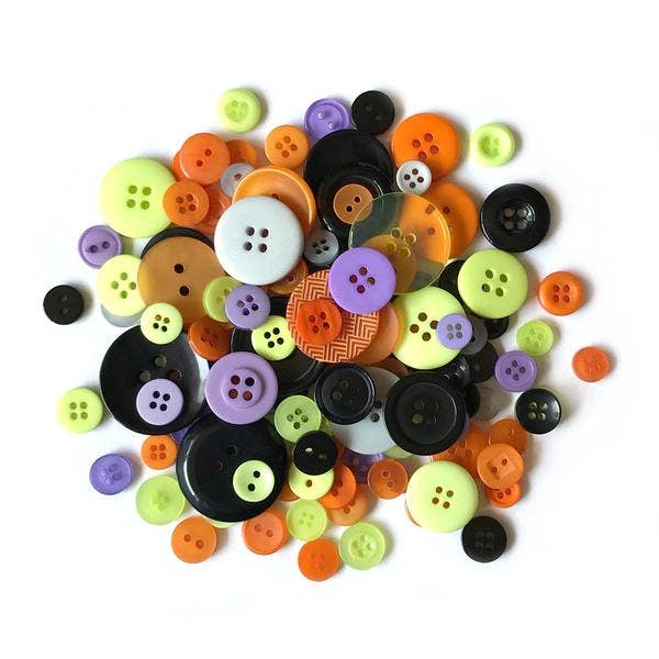 Buttons Galore and More Craft & Sewing Buttons - Halloween Cookie Jar Buttons