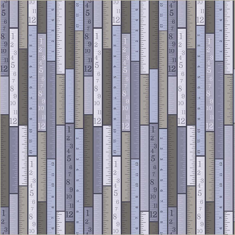 PREORDER - Windham - Whistler Studios - Toolkit - Ruler Measure - 55743-4 Blue - Ships November 2026