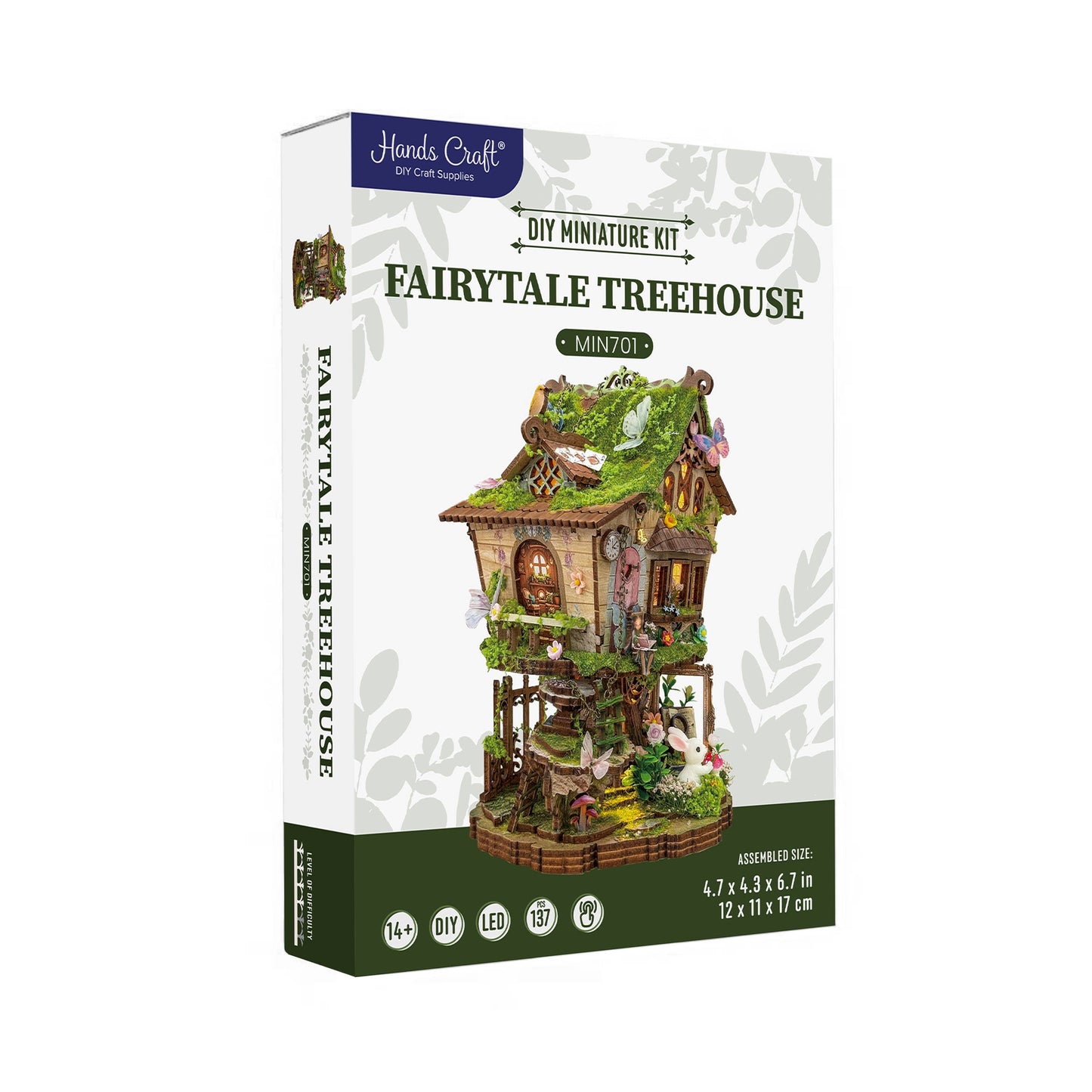Hands Craft DIY Miniature House Kit: Fairytale Treehouse