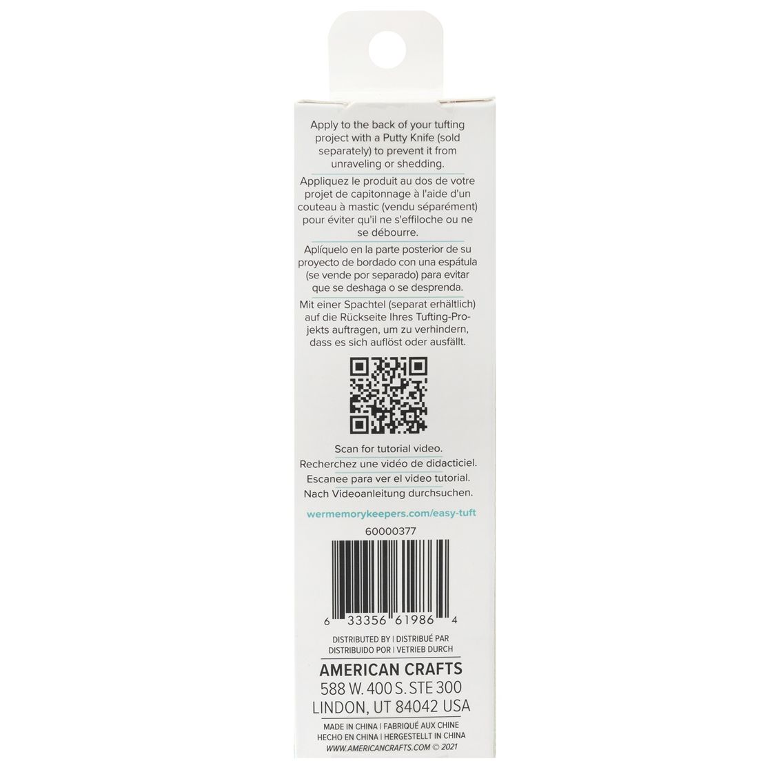 We R Easy Tuft Tufting Adhesive 8oz