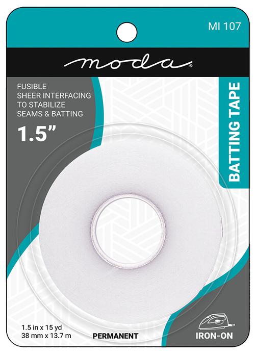 Moda Fusible Seam Batting Tape 1.5"
