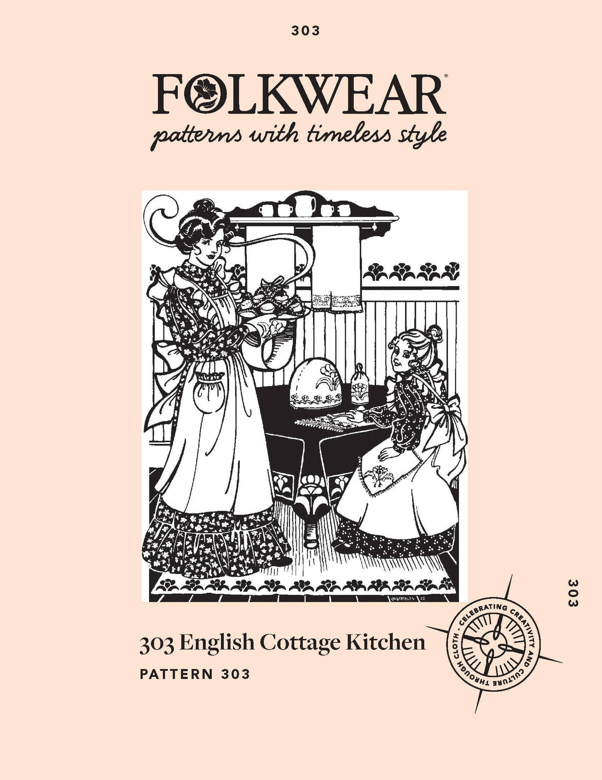 English Cottage Kitchen Pattern By Folkwear
