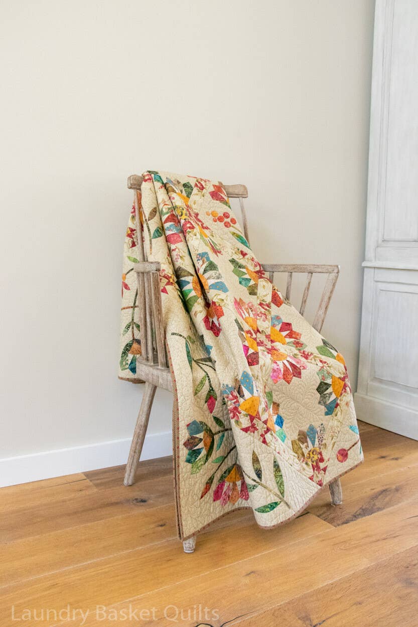 Dresden Bloom Quilt Pattern By Laundry Basket Quilts