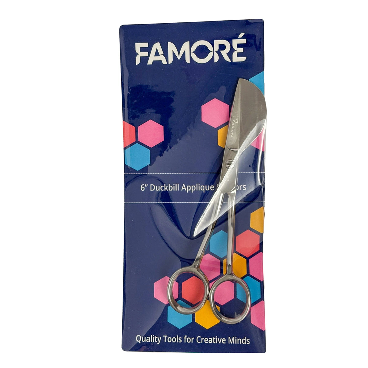 Famore Duckbill Applique Scissors 4-1/2"