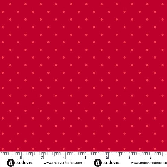 Andover - Simply Spot - Crimson - A-10237-R1
