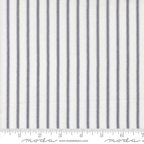 Moda - Sweetfire Road - Sun Drenched - White / Indigo Stripes - 43206 25