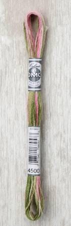 DMC 6 Coloris Floss - 4515 - 4508 - 4518 - 4509 - 4507 - 4504 - 4505 - 4500