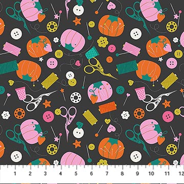 Figo - Sarah Hearts - Bits and Bobs - Sewing Notions - 91263-99