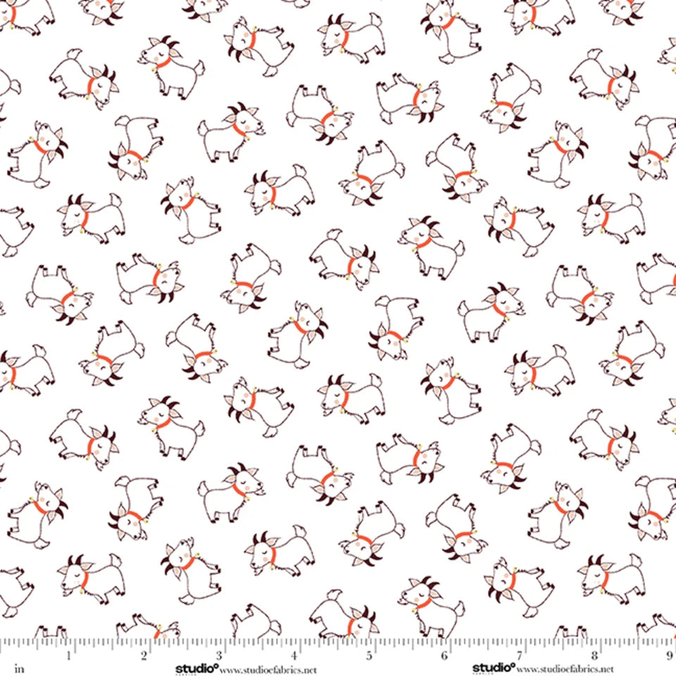 Studio E - Bee Brown - The G O A T - Tossed Little Goats - E-9255-01