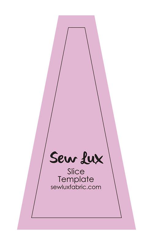 Sew Lux Slice Acrylic Template
