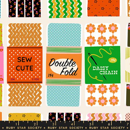Preorder - Ruby Star Society - 1 800 Notions - Sew Cute Vintage Retro Ephemera Trims - RS5207 11 - Ships July 2026