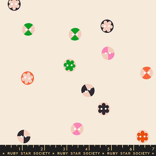 Preorder - Ruby Star Society - 1 800 Notions - Vintage Retro Buttons - RS5208 11 - Ships July 2026