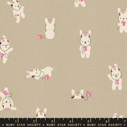 PREORDER - Ruby Star Society - Lofi Linens - Rabbeats Bunny Rabbits - RS1129 15CL - Ships August 2026