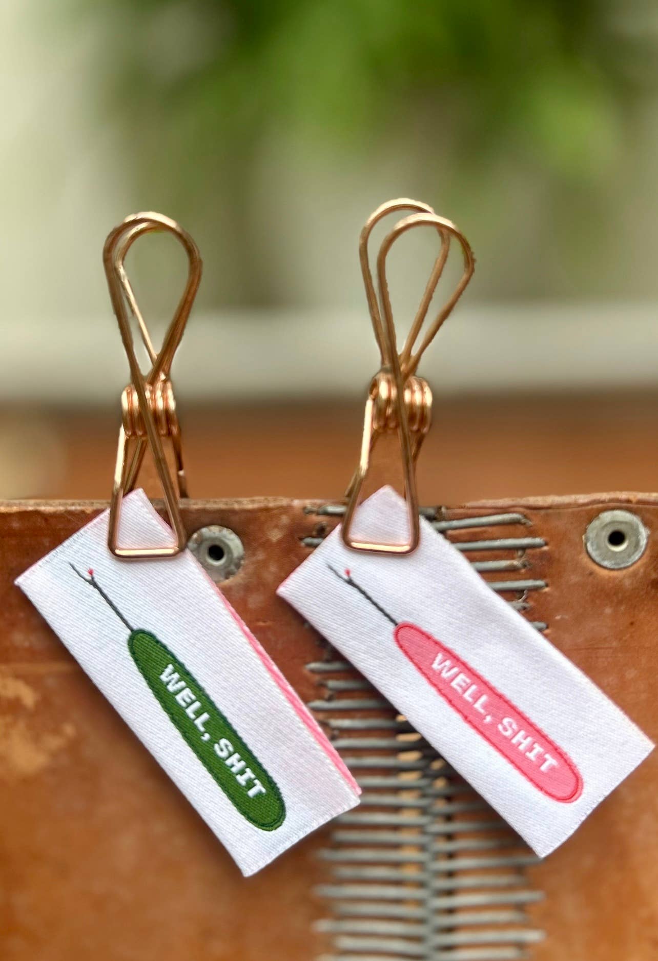 Kati Cupcake - Well Shit Seam Ripper - Designer Sewing Labels