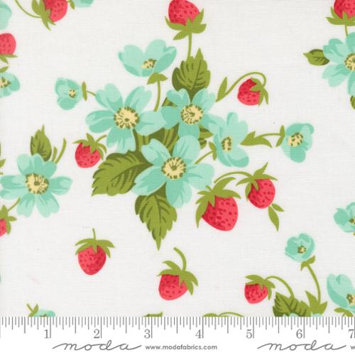 PREORDER - Moda - Camille Roskelley - Bloomsberry - In Bloom Florals Strawberries - 55350 11 - Ships September 2026