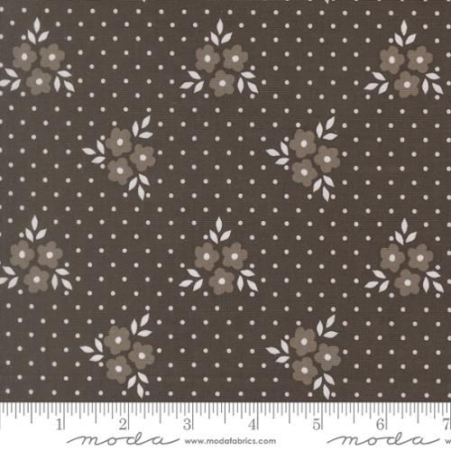 Preorder - Moda - Sherri and Chelsi - Birch and Willow Quilting Cuddle - Charcoal Small Florals - 37727 18QC - Ships August 2026