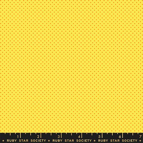 Preorder - Ruby Star Society - 1 800 Calico - Mini Dots Blender Chrome Yellow - RS4102 34 - Ships October 2026