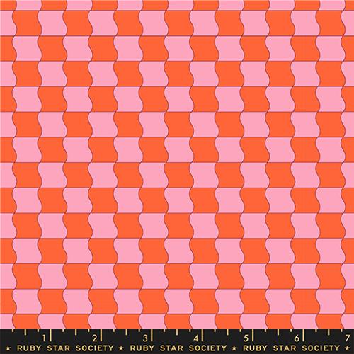 PREORDER - Ruby Star Society - Sugar Cone 2 - Wavy Checker Blender Pink / Red - RS3114 13 - Ships December 2026