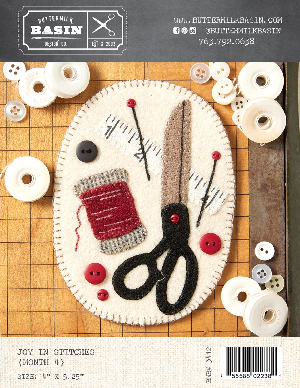 Joy in Stitches Month 4 Pattern By Buttermilk Basin
