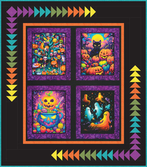 Robert Kaufman - Bright Frights - Hartland Quilt Shop Custom Curated Quilt Kit