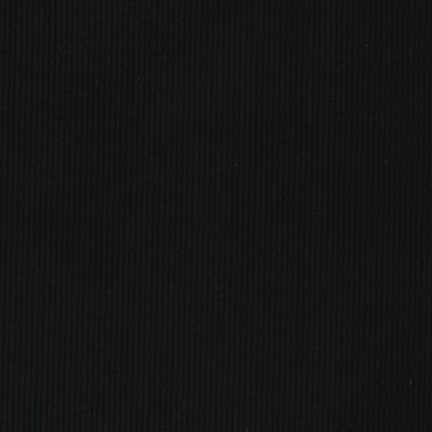 Robert Kaufman - Corduroy 14 Wale - C375-1019 BLACK