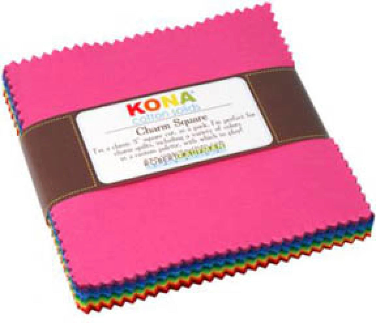Robert Kaufman - Kona - Classic Palette - 5" Charm Squares