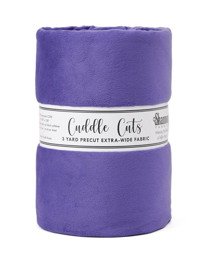 Shannon Fabrics - 3 Yard Extra Wide Cuddle Cut - Amethyst