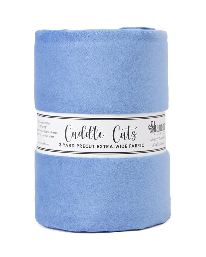Shannon Fabrics - 3 Yard Extra Wide Cuddle Cut - Bluebell