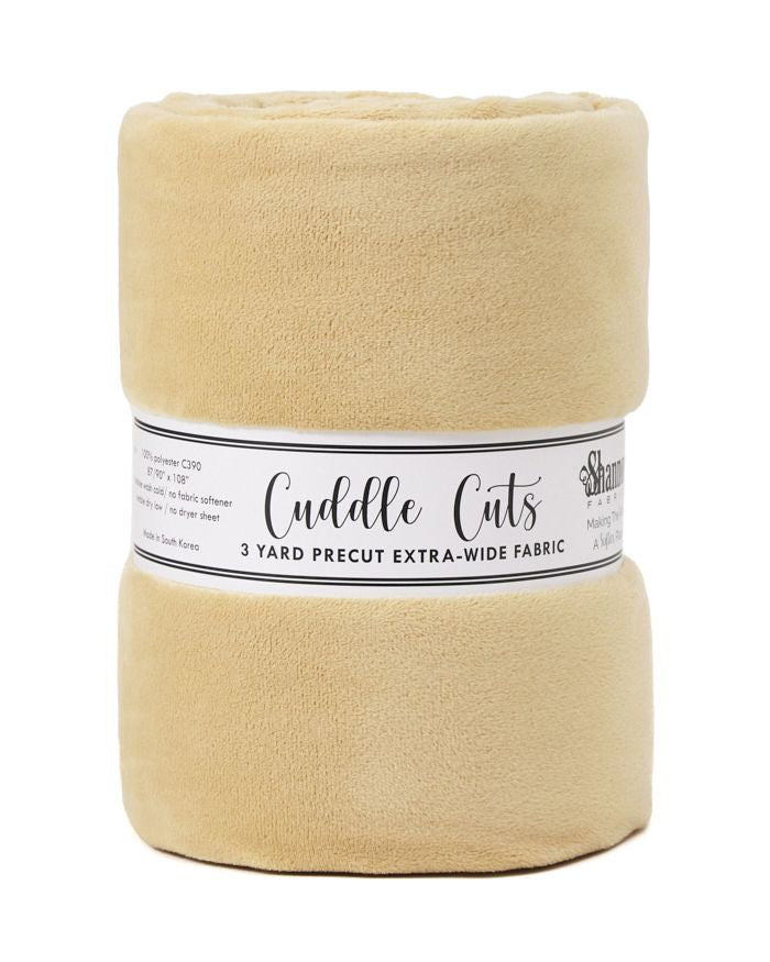 Shannon Fabrics - 3 Yard Extra Wide Cuddle Cut - Camel