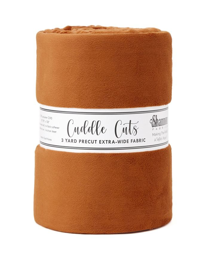 Shannon Fabrics - 3 Yard Extra Wide Cuddle Cut - Ginger