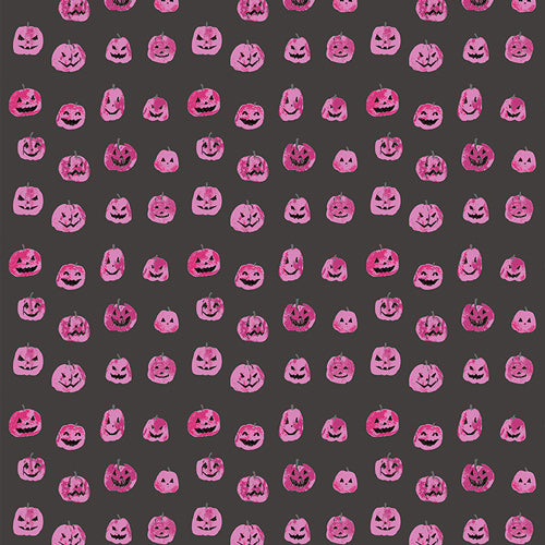 Preorder - Art Gallery Fabrics - Enshadow - Gourd Parade - Halloween Pumpkins Jack - o - Lanterns - ENW-49407