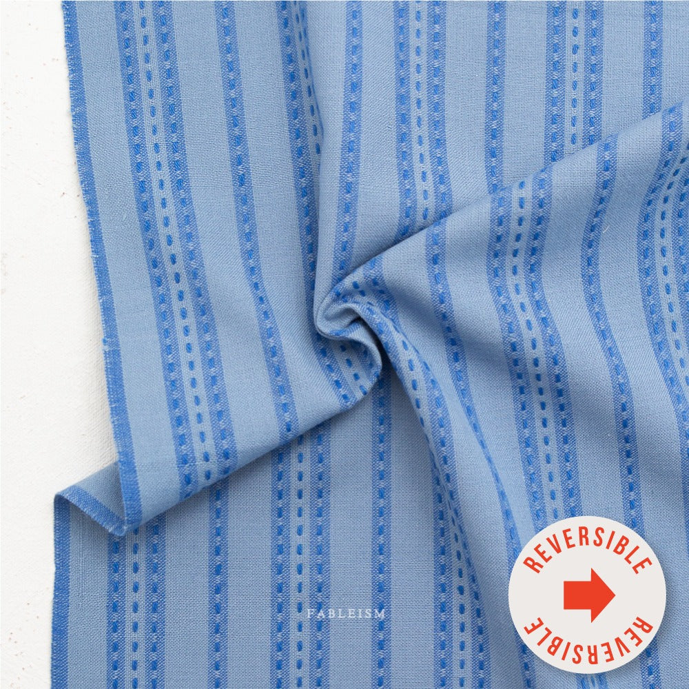 Preorder - Fableism - Fine and Dandy Collection - Stitch Stripe Blue - FND-10-SSP-BLUE - Ships August/September