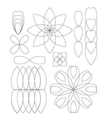 Amanda Murphy - Good Measure - Every Petal Set 1 Ruler Set