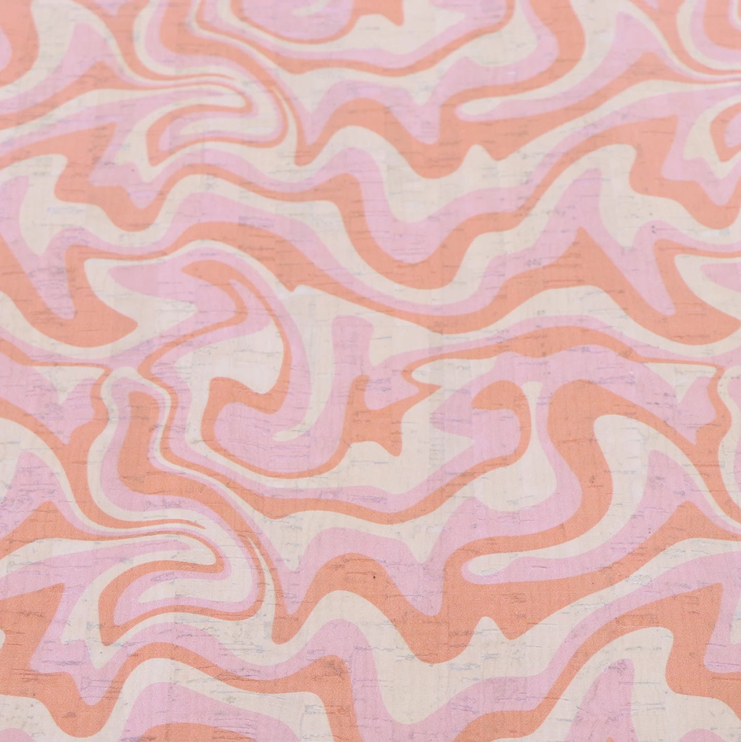 Sallie Tomato Pro Cork - Groovy - Factory Precut 1/2 yard