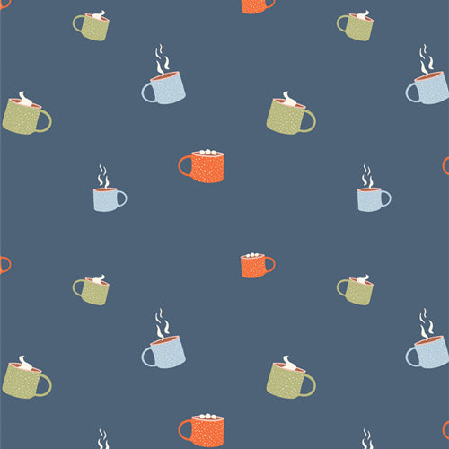 Preorder - Art Gallery Fabrics - Happy Camper - Simple Pleasures Coffee Mugs - HPC-64613