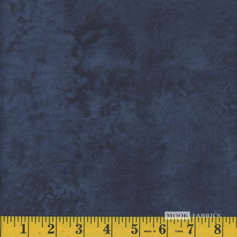 Mook Fabrics - 108" Flannel Marble Texture Ensign Blue - 106251